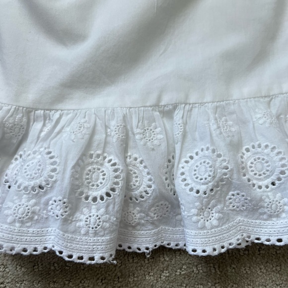 EUC girls Tucker+Tate white sleeveless top size 5 - Picture 4 of 6